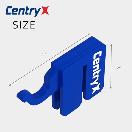 T-Post Target Hanger Tactical Elephant T Post Target Holder AR500 Metal T Post Targets Hook Stand, Easy Assembly, Gread for Standard T-Post - Hang Metal Plates, Gongs, Torsos - color: Blue-2 Pack