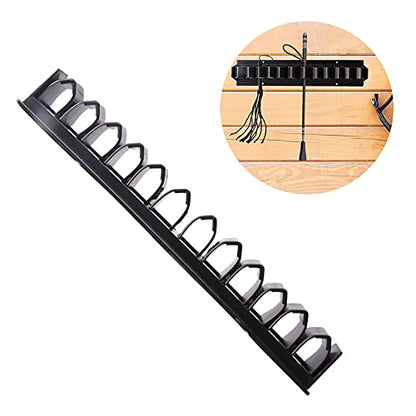 Horse Whip Crop Holder Rack Wall mounted Bracket Hanger,Holds up to 12PCS