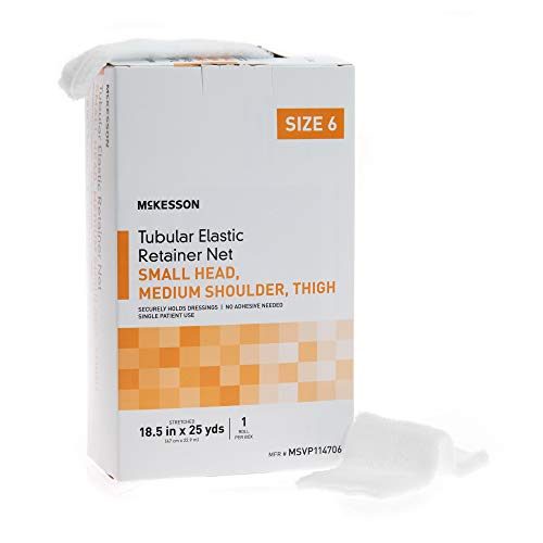 McKesson Tubular Elastic Retainer Net Dressing, 18 1/2 in x 25 yd, 1 ct - size: Size 6 1 Count