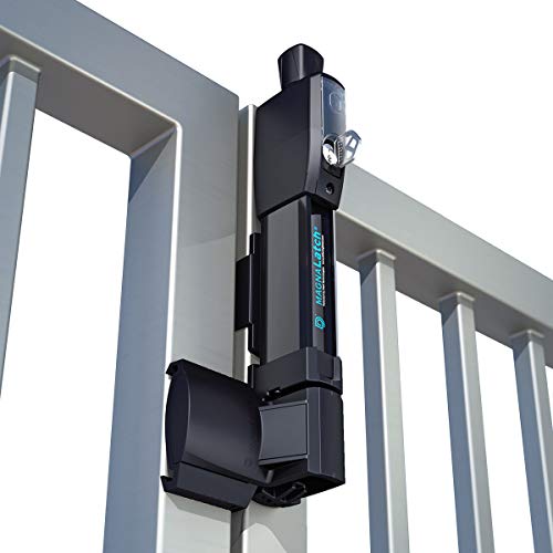 National Hardware Pool Safety Magna Latch Gate LatchN346-212, Vertical Pull Child Proof Gate Latch for Pool Gates or Fence Latches, Black (Pack of 12) - size: (Pack of 12)