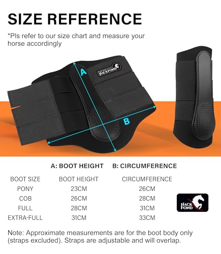 Horse Splint Boots, Shock-Absorbing Brushing Boots for Horses