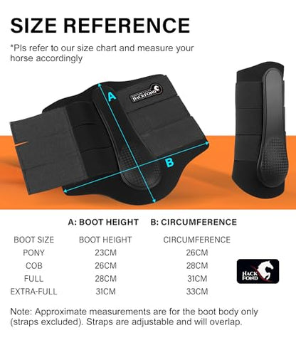 Horse Splint Boots, Shock-Absorbing Brushing Boots for Horses