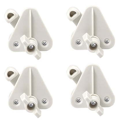 NQEUEPN 4pcs Pontoon Gate Latch Replacement Kit