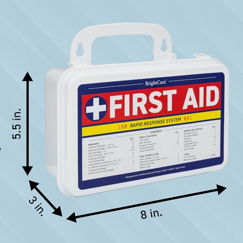 First Aid Kit for Office, Home, Car, School - 130 Pieces
