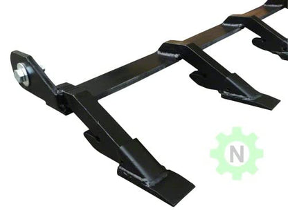 Heavy Bolt On Bucket Tooth Bar - 69-1/2" Wide - 8 Teeth Bar - 2AW - size: 69 1/2"