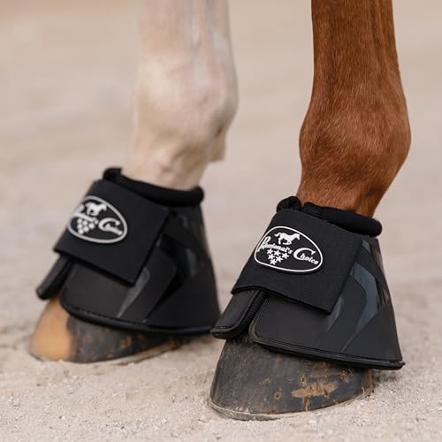 Professional's Choice Hard Shell All-Purpose Bell Boots | Durable and Shock Absorbing | Full Coverage | Easy to Clean - style: Without Fleece