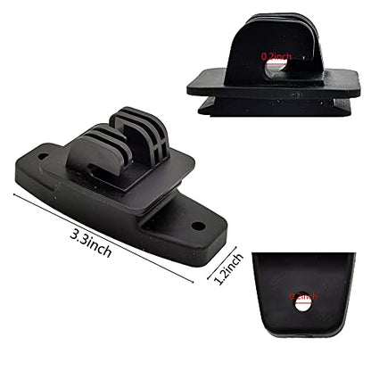 Electric Fence Wood Post Claw Insulators, Black ，50 Pack | Nail on Insulator, For Hi-Tensile