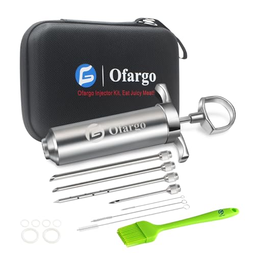 Meat Injector, Marinade Turkey Injector Syringe for BBQ Grilling