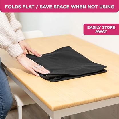 Cedar Clothes Storage Bag Organizer, Protects From Moths, Set of 2, Black - color: Black