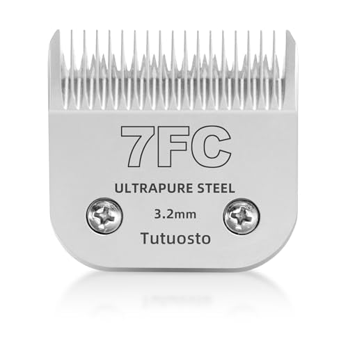 7FC Clipper Blade Compatible with Andis, Wahl and Oster Dog Clippers - color: 7FC