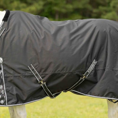 Equinavia Norse Fleece Lined Turnout Blanket - Black - 84 in - color: Black, size: 84 in