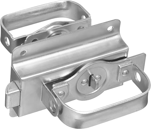 National Hardware Heavy Duty Swinging Door Latch, Steel, Zinc Plated - size: 3/8 Inch