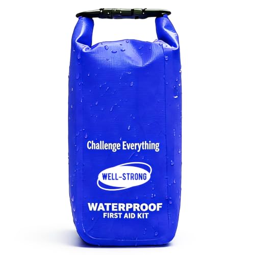 Waterproof First Aid Kit for Boat Marine Roll Top Dry Bag Blue - color: Ws011-blue