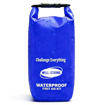 Waterproof First Aid Kit for Boat Marine Roll Top Dry Bag Blue - color: Ws011-blue