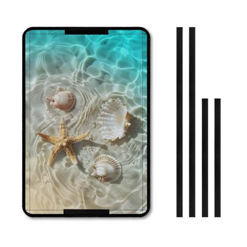 Beach Shells RV Door Window Shade Cover Universal Sun Shade Accessories Fits Most RV Window Camper Camper Privacy Entrance Sun Blackout Fabric - color: Beach Shells