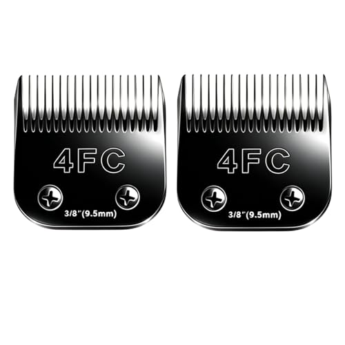 2PCS Dog Grooming Replacement 4FC Blades Compatible with Andis/Oster A5 - color: 1PC 3-3/4FC: 1/2" (13 mm)