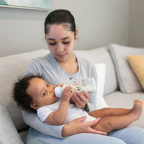 Dr. Brown's Anti-Colic Options+ Narrow Baby Bottle, Bear & Owl, 2-Pack - color: 2-Pack, Bear & Owl, size: 1 Count (Pack of 2)