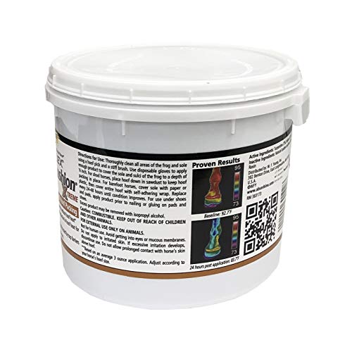 Absorbine Hooflex Magic Cushion Xtreme Horse Hoof Packing, 4 lb / 20 Hooves - size: 4 Pound (Pack of 1)
