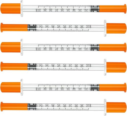 1ml 29G 1/2" (12.7mm) Syring, Pack of 100 - size: 1ml-29G 1/2", style: 100