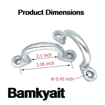 Tie Down Ring Replacement for Trailer, 2" ID