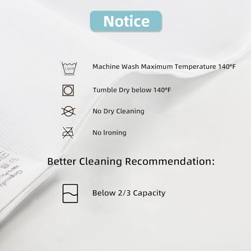 GOGOODA Mesh Laundry Bags for Delicates Durable Protective Wash Bags - size: 2L, 2XL