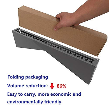 6U Steel Wall Mount Rack Vertical and Horizontal Mounting - size: 6U