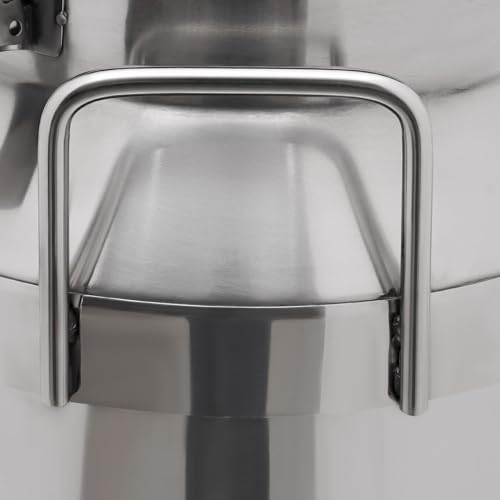30L/ 8Gallon Stainless Steel Milk Can Milk Bucket Milk Jug Wine Pail Bucket Milk Can Tote Jug with Faucet - color: With Faucet, size: 30L/ 8Gallon