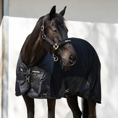 Back on Track Royal Mesh Sheet Deluxe Horse Blanket - color: Black, size: 84" (160cm)