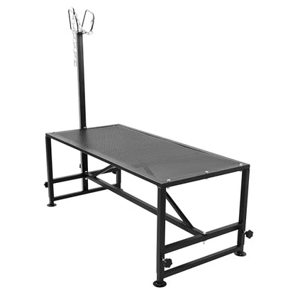 Kojem Milking Stand 51x23 Inches, Livestock Trimming Stand for Goats,