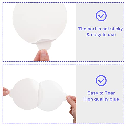 Qualirey 144 Sheets Refill Glue Boards Mosquito Trap Indoor Flea Trap Refills Fly Glue Boards Discs Indoor Insect Trap 4.33 Inch Fits Most Models Mosquito Killer Lamp