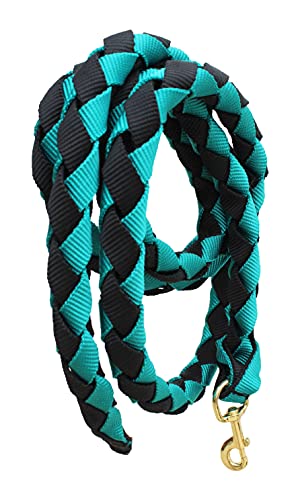 Nylon Horse Neoprene Padded Halter Brass Hardware Horse Tack Equine 606173 - color: Black
