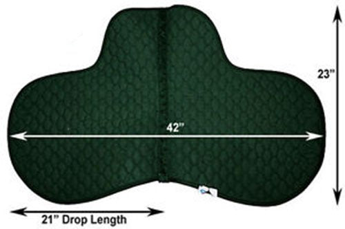 Derby Originals English All Purpose Quilted Contour Saddle Pad