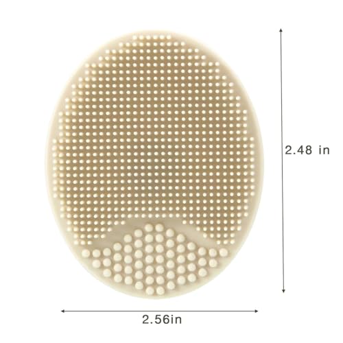 PandaEar 3 Pack Baby Brush and Comb Set Newborn, Silicone Cradle Cap Brush for Babies, Soft Newborn Hair Brush with Soft Goat Bristles, Wooden Toddler Comb Hairbrush Set for Boys and Girls