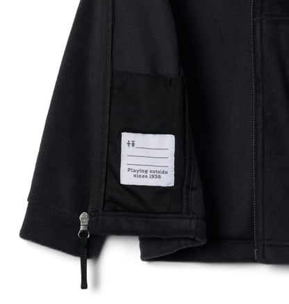 Columbia Youth Steens Mountain II Fleece Jacket - color: Black, size: 6-12 Months