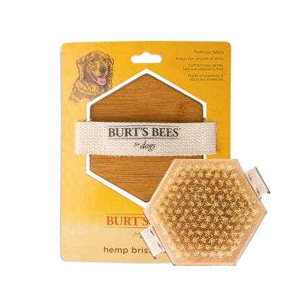 Burt's Bees for Pets Palm Brush with Hemp Bristles, Large Dogs - size: 1 Count