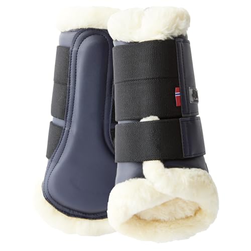 HORZE B Vertigo Quinn Brushing Boots - Dark Navy - XL
