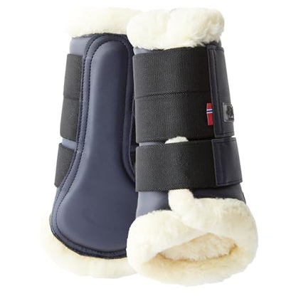 HORZE B Vertigo Quinn Brushing Boots - Dark Navy - XL