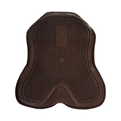 ACAVALLO Seat Saver Jump Gel Out 10mm Gel Thickness - color: Brown, size: Large