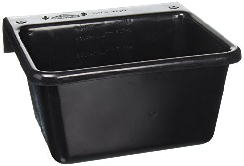 Fortiflex FORTEX Industries SF-6 12 Fence Feeder, 6 Quart, Black