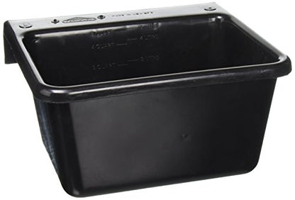 Fortiflex FORTEX Industries SF-6 12 Fence Feeder, 6 Quart, Black