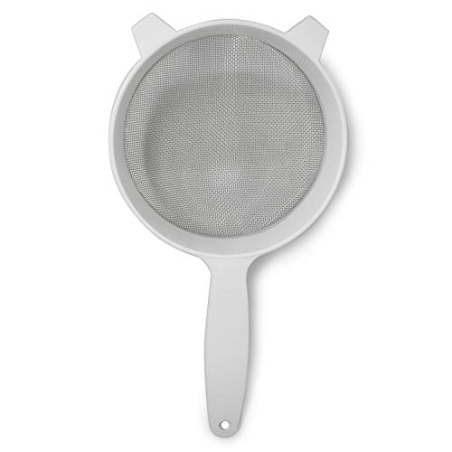Norpro 2136 Stainless Steel Strainer, 6", White - size: 6"