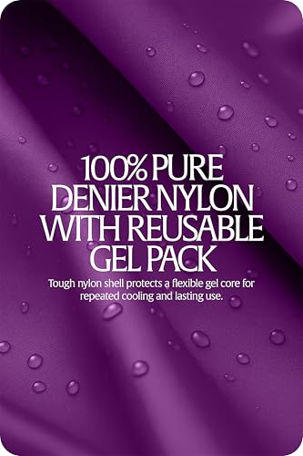 Equinavia Cool Relief Therapy Equine Ice Boots for Horses-Gel Cooling Wraps - color: Purple