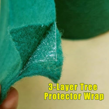 Tree Protector Wraps Winter Trees Antifreeze Bandage Tree Bark Protector Tree Wrap for Damaged Bark from Deer and Animal