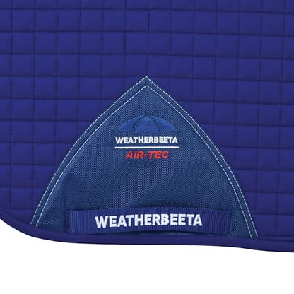 WeatherBeeta Prime Air-Tec Dressage Saddle Pad - color: Cobalt, size: Large