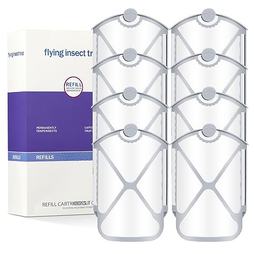 Husaco Flying Insect Trap Refills & 8 Cartridges