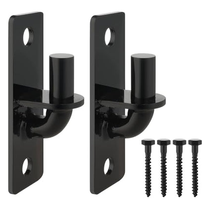 Gate Hinges Wall Mount with 5/8" Pin, 2 Pack Farm & Chain Link Gate Hinges - size: 2 Pack