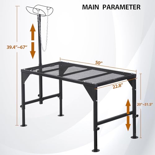 Metal Livestock Stand, Sheep Livestock Stand 50“ x 22.8" - size: 50“ x 22.8"