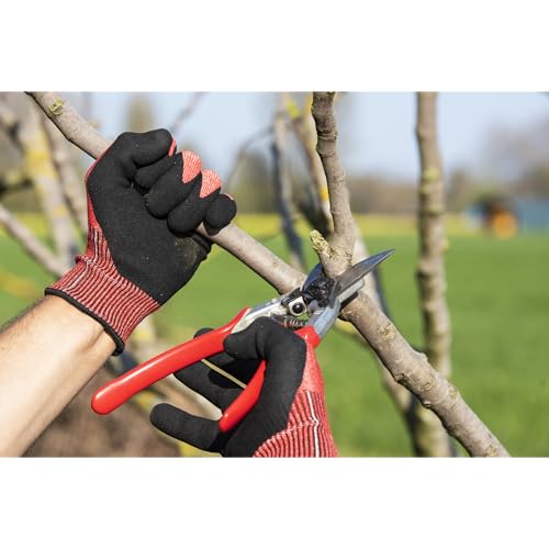 Felco F-13 Pruning Shears – 10.6" Garden Clippers with Dual-Hand Use & 30mm Cut | Hand Pruners for Gardening | Garden Tool Cutter with Bypass & Anvil Blades, Forged Aluminum Handle, Large Hand Fit - size: F13 X-Large Ergo
