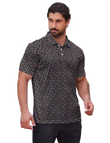Funny Golf Shirts for Men, Quick Dry Moisture Wicking Polo Shirts - color: Angry Golfer2, size: Medium