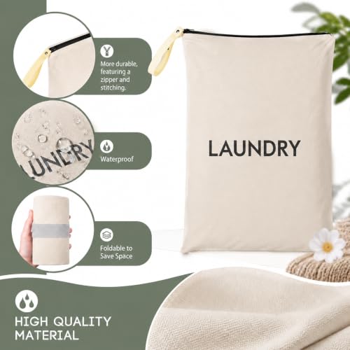 23.6" x17.3" Dirty Clothes Bag for Traveling and Camping